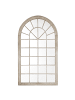 Beliani Wandspiegel TREVOL in Beige - (W) 77 x (H) 130 x (L) 5 cm Vertikal