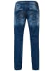 Rusty Neal Jeans Hose "RUBEN" Komfort Straight Fit in Dunkel Blau