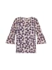 Usha Damen Bluse in Beige Mehrfarbig
