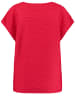 TAIFUN T-Shirt Kurzarm Rundhals in Digital Red