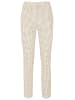 Heine Röhrenhose in camel-weiß
