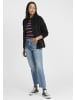 Oxmo Kapuzensweatjacke OXTelsa in Schwarz