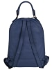 Samantha Look Rucksack echt Leder in blau