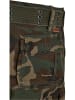 Brandit Cargo Shorts in olive camo