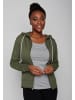 GreenBomb Jacke Basic in Schmutziges Olivgrün