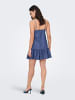 ONLY Kleid in Medium Blue Denim