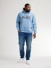 Petrol Industries Plus-Size Artwork Hoodie Flagstaff in Blau
