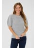 Kaffe Strickpullover KAemilie in Grey Melange