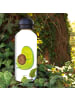 Mr. & Mrs. Panda Trinkflasche Avocado Pfeifen ohne Spruch in Weiß