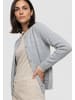 Olsen Strickcardigan in Pearl Grey Melange
