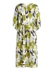 CARTOON Blumenkleid mit Bindegürtel in White/Mint