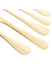 Beliani 30-set Besteck Set FUSILLI in Gold