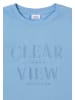 Cecil Sweatshirt mit Wording in Blau