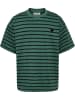 Hummel T-Shirt Hmljr Loose Kinder in SMOKE PINE