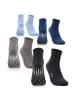 Occulto 2-4er Pack Stoppersocken Madeleine 4P,BlkGryNavyBlue 35-38