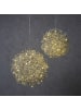 MARELIDA LED Drahtkugel Sphere 100LED D: 40cm für Außen in silber