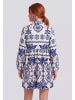 usha FESTIVAL Women Dress in Multicolor Blue