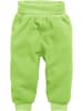 Schnizler Kinder Pumphose "Pumphose Fleece uni mit Strickbund" in Grün