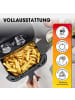 Gourmetmaxx Heißluftfritteuse 4 L Airfryer Timerfunktion Edelstahl Heizelement 1400 W