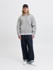 Jack & Jones Sweatshirt mit Reißverschluss in Light Grey Melange