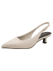 Marco Tozzi Slingpumps in CREAM NAPPA