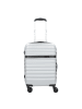 Bugatti Corium 4 Rollen Kabinentrolley 55 cm silberfarben