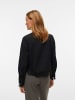 Vero Moda Detail LS Shirt WVN GA in Black