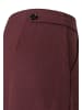 More & More weite Culotte, verkürzte Form in raisin brown