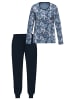 Ammann Schlafanzug Night & Home in Blau