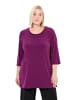 Ulla Popken Longshirt in pflaume