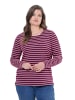 LAURASØN Langarmshirt in pflaume