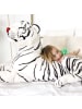 Melissa & Doug Weißer Tiger Plüsch 165 cm - ab 3 Jahren 