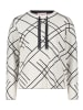 Betty Barclay Strickpullover mit Jacquard in Patch Beige/Grey