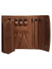 SPIKES & SPARROW Schmuckrolle echt Leder in cognac