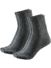 REDBEST Frottee, Thermo Thermo-Socken 2 Paar in grau meliert