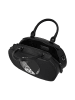 usha BLACK LABEL Women Handbag in Black Leopard