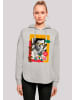 F4NT4STIC Oversized Hoodie Sex Education Otis Hung Over Collage in grau
