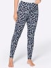WITT WEIDEN Leggings in marine-bleu-bedruckt