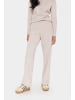 SAINT TROPEZ Casual Hose MilaSZ Gerade Passform in Gray Morn Melange