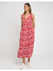 Threadbare Sommerkleid THB Rocks Tiered V in Red