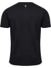 Hummel T-Shirt Hmlpulse Lebensstil Herren in BLACK/WHITE