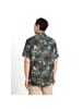 Tom Tailor Halbarmhemd in leaf green beach design