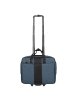 Dermata 2 Rollen Businesstrolley 44 cm Laptopfach petrol