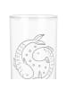 Mr. & Mrs. Panda Wasserglas Sternzeichen Fische mit Spruch in Transparent