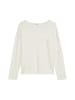Marc O'Polo Longsleeve regular in White Cotton