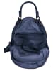 Samantha Look Rucksack echt Leder in blau