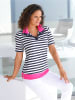 WITT WEIDEN Poloshirt in marine-fuchsia