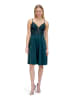 Vera Mont Abendkleid mit Stickerei in Dusty Slate