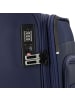 D&N Travel Line 9504 4 Rollen Trolley L 76 cm mit Dehnfalte in navy
