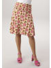 Aniston SELECTED Sommerrock in beige-pink-camel-khaki-schoko